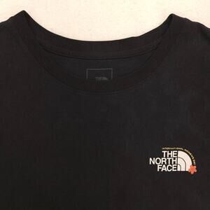 The North Face Casual Short Sleeve Crew Neck Shirt Womens Size 2XL Black